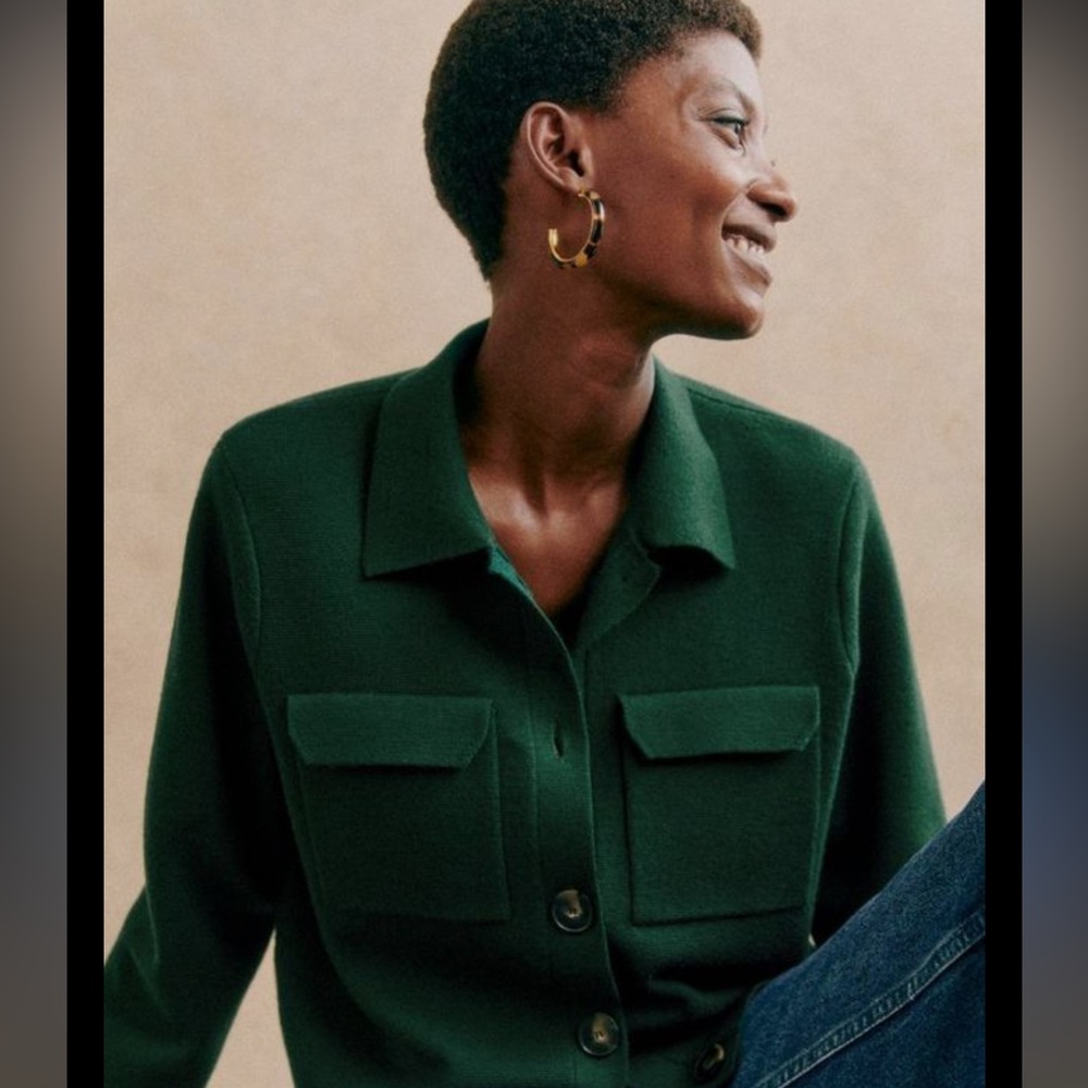 Dark Green Sezane Betty!